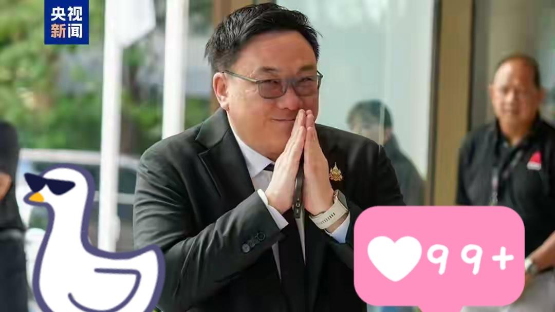 快讯快讯泰国为泰党选出新任党首了！泰国为泰党10月31日举行全体会议，同意