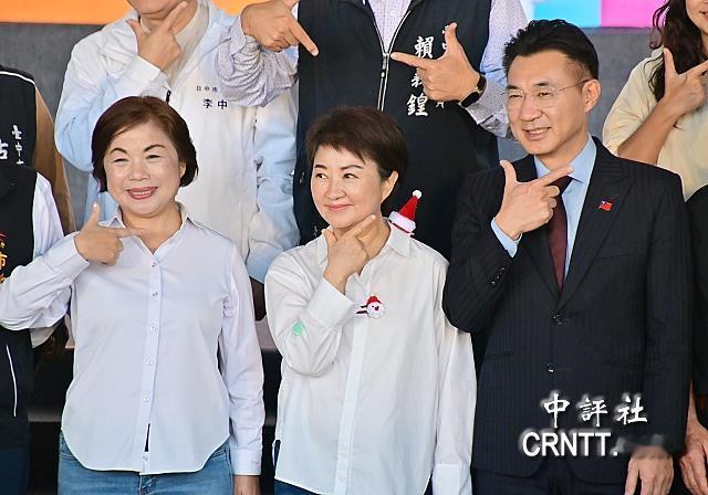 年底台中市长选举，中国国民党16日邀集表态参选的“立法院副院长”江启臣、“立委”