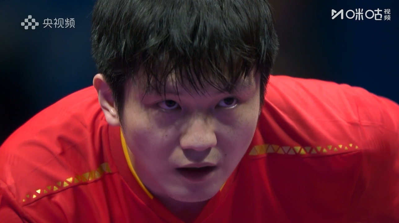 【男团决赛上海1-3北京】第一盘，许昕/周恺1-3黄友政/马龙（9-11，