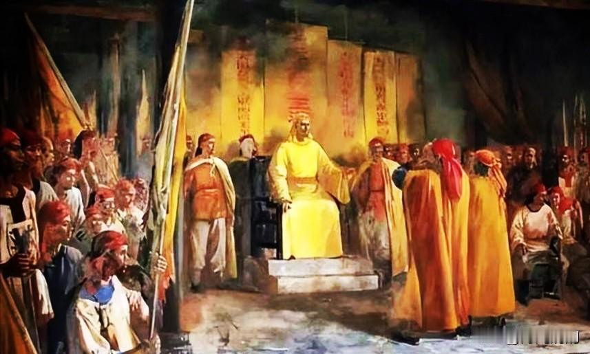 1851年9月，太平天国在永安封王。20岁的石达开晋封"翼王五千岁"，取义"天朝
