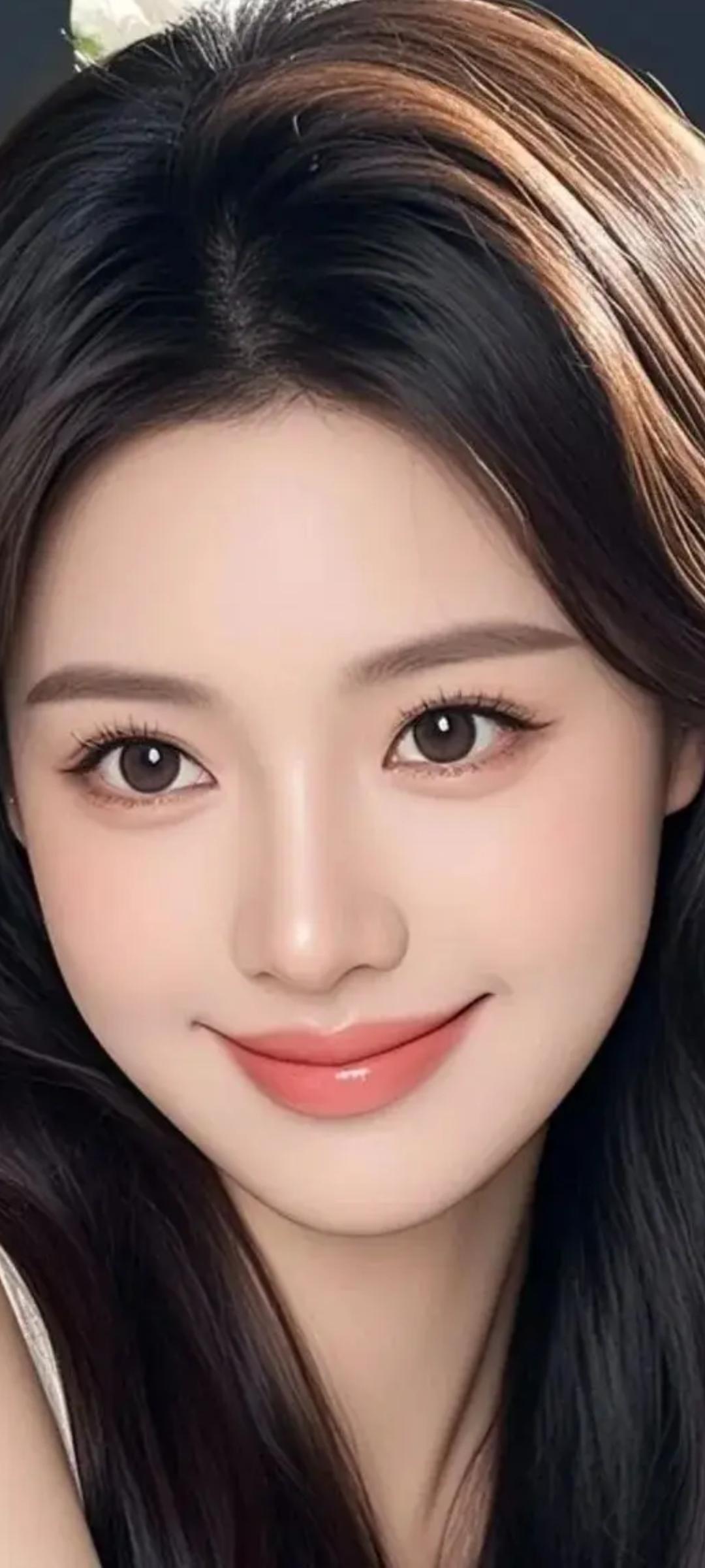 笑靥如花，倾国倾城。