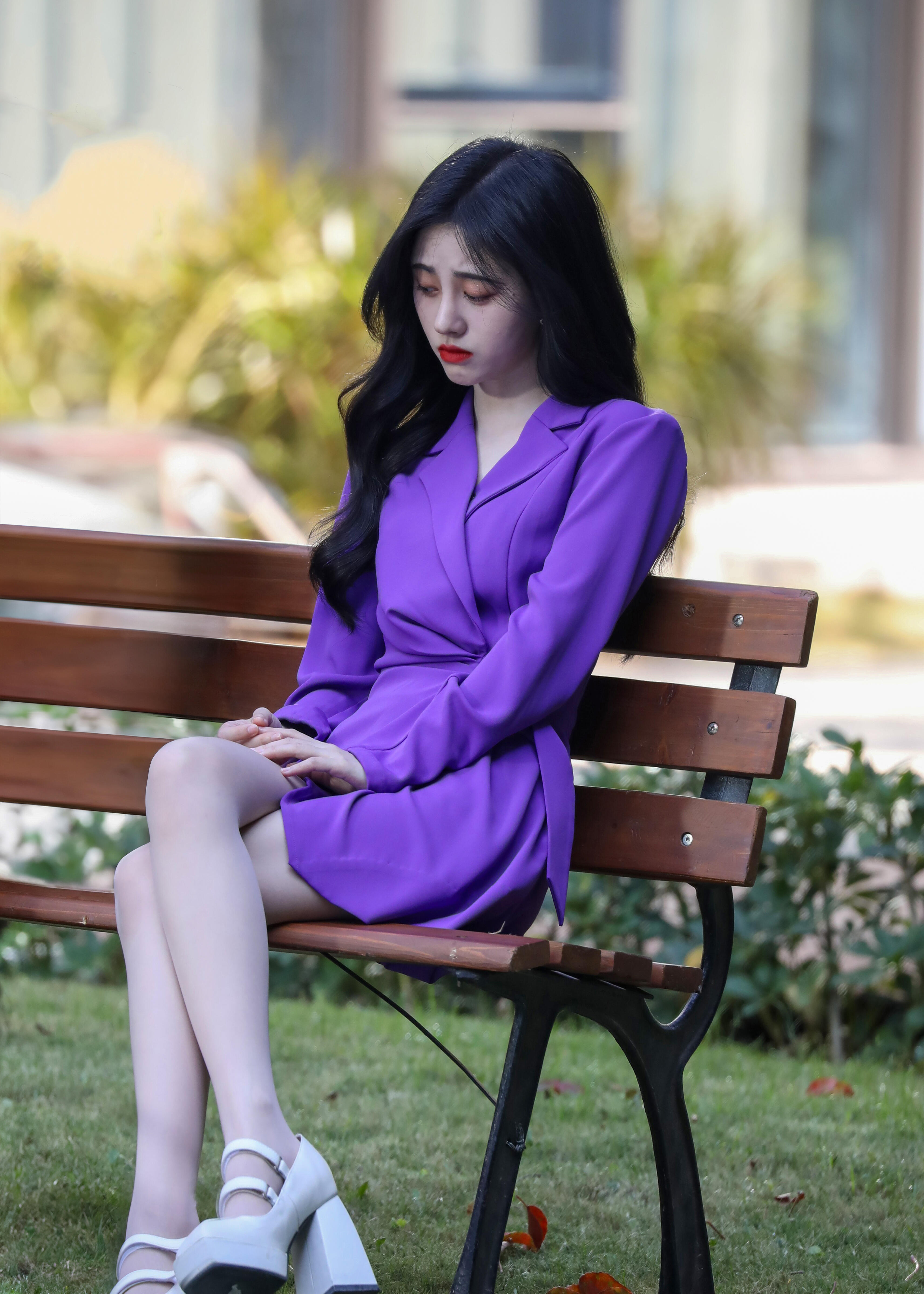 鞠婧祎x未修生图，腿好白啊啊啊穿了丝袜​​​