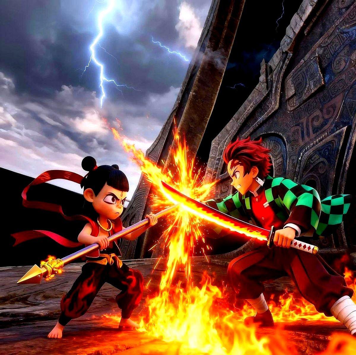 国产动画和日本动画的竞争，不是零和博弈，是互相推着升级的过程。《哪吒2》全球票房