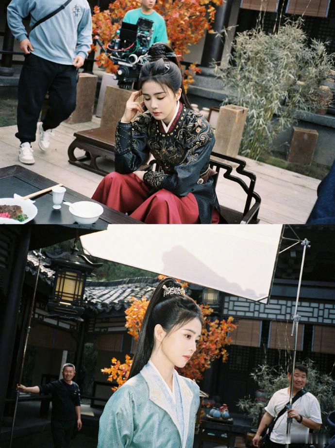 宋雨琦说喜欢白鹿李佩仪妆造谁能拒绝白鹿+李佩仪啊！妆造细节拉满、气质绝了，又