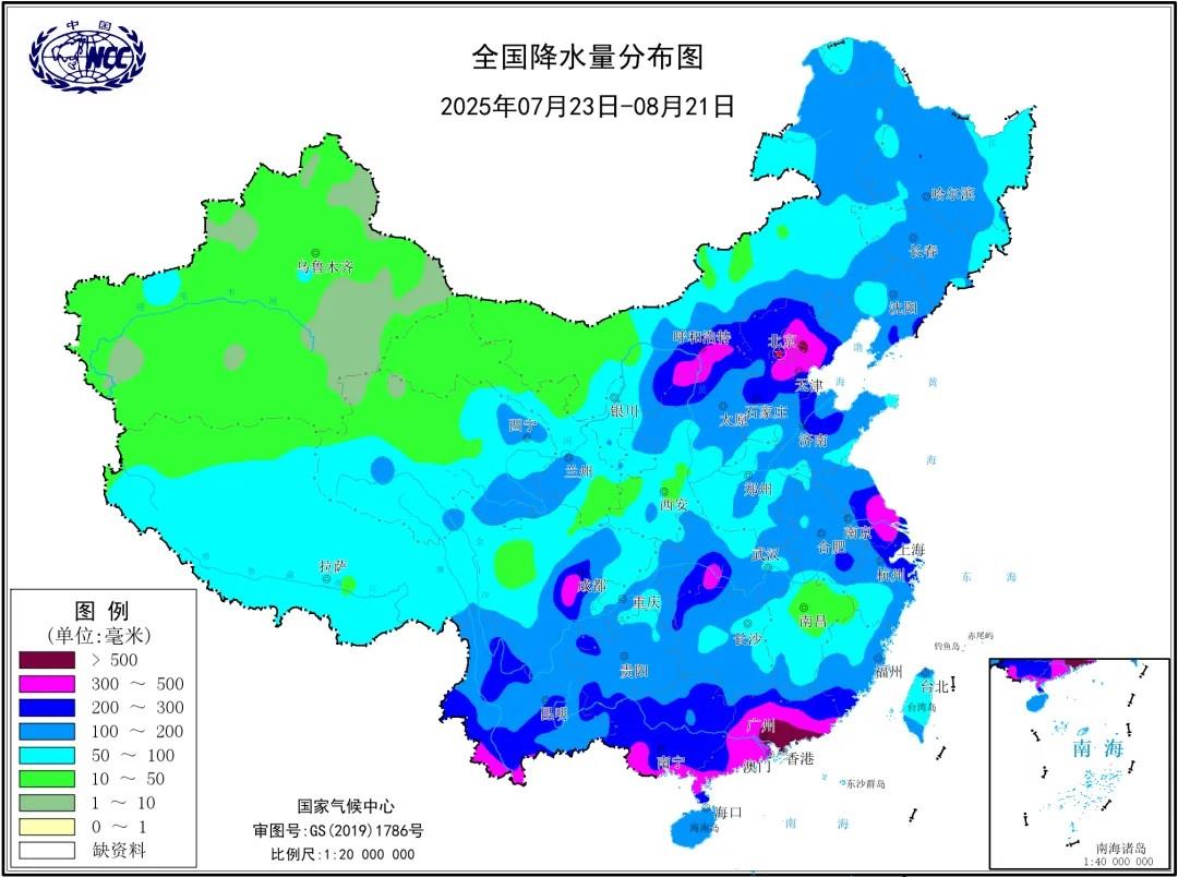 持续暴雨预警, 8月下旬了华北为何还这么多雨?