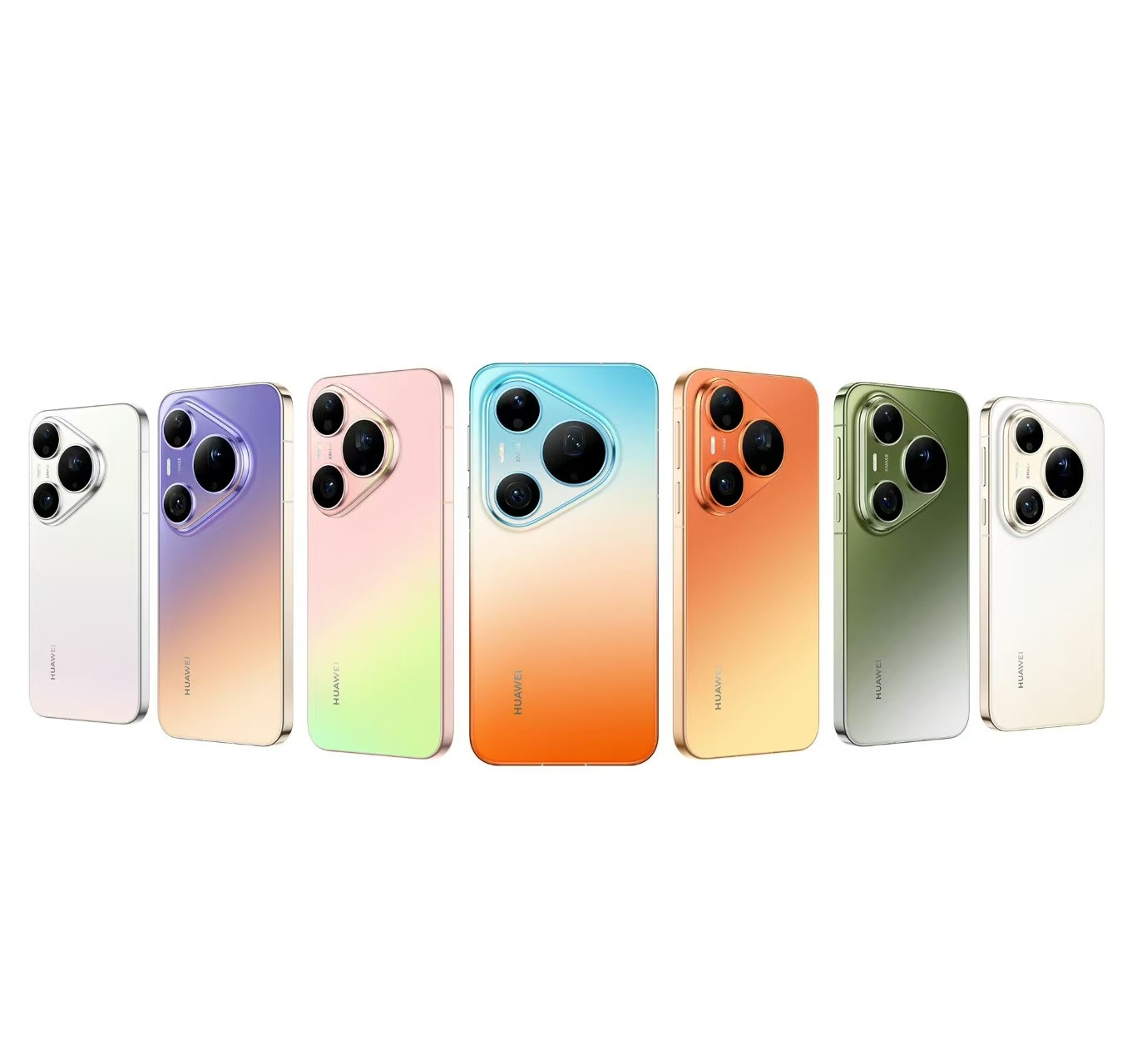 7种渐变色每一款都长在审美点上，橘子海、翡翠湖……光是看着就感觉吹到了海边风、晒