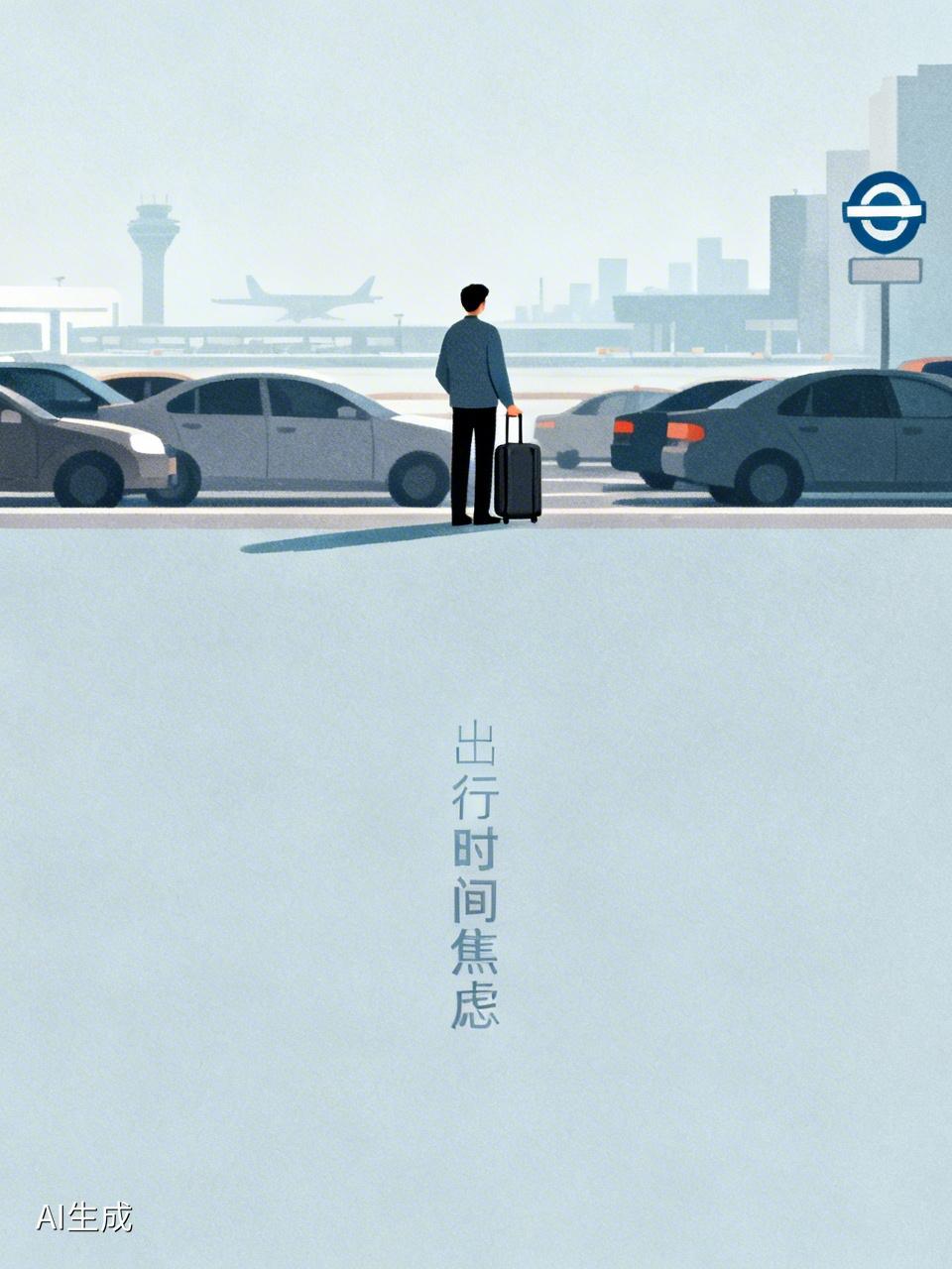 去机场不该比坐飞机时间还长你敢信吗？我飞一趟国内航线，去机场的时间，居然比