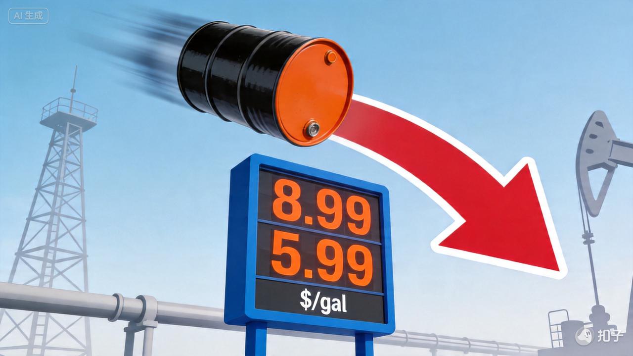 油价一天跌了11%！加油群里炸锅了：明天油价怎么走？我今天早上加油的时候，注