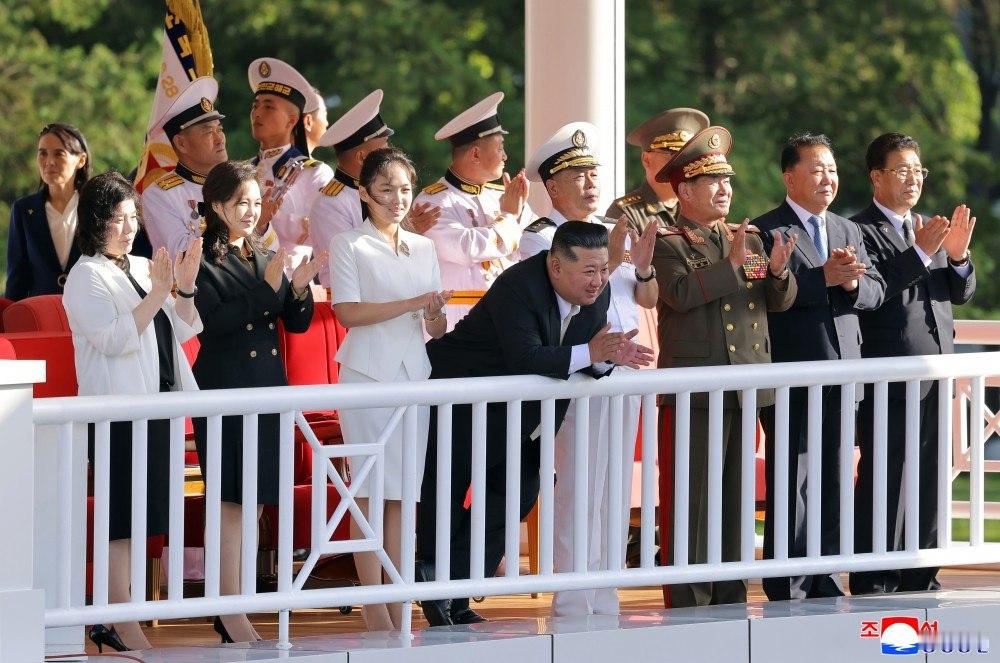 🔻🇰🇵KCNA平壤9月7日电：第二艘“崔贤”级驱逐舰“姜健”号入列