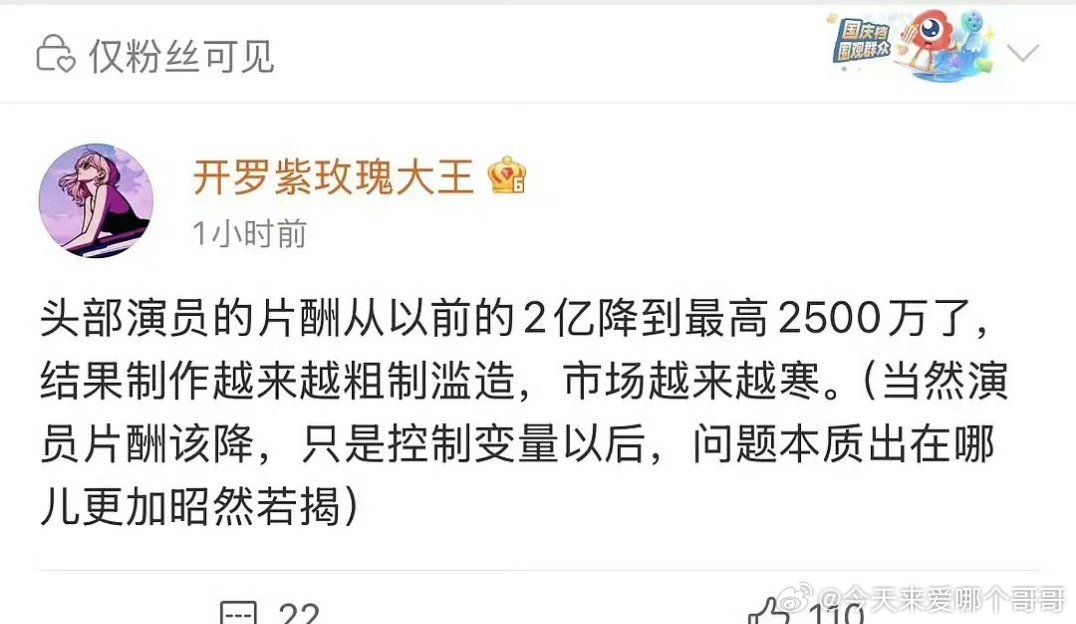 到底是谁拿过两亿的片酬没有好心人爆料一下吗