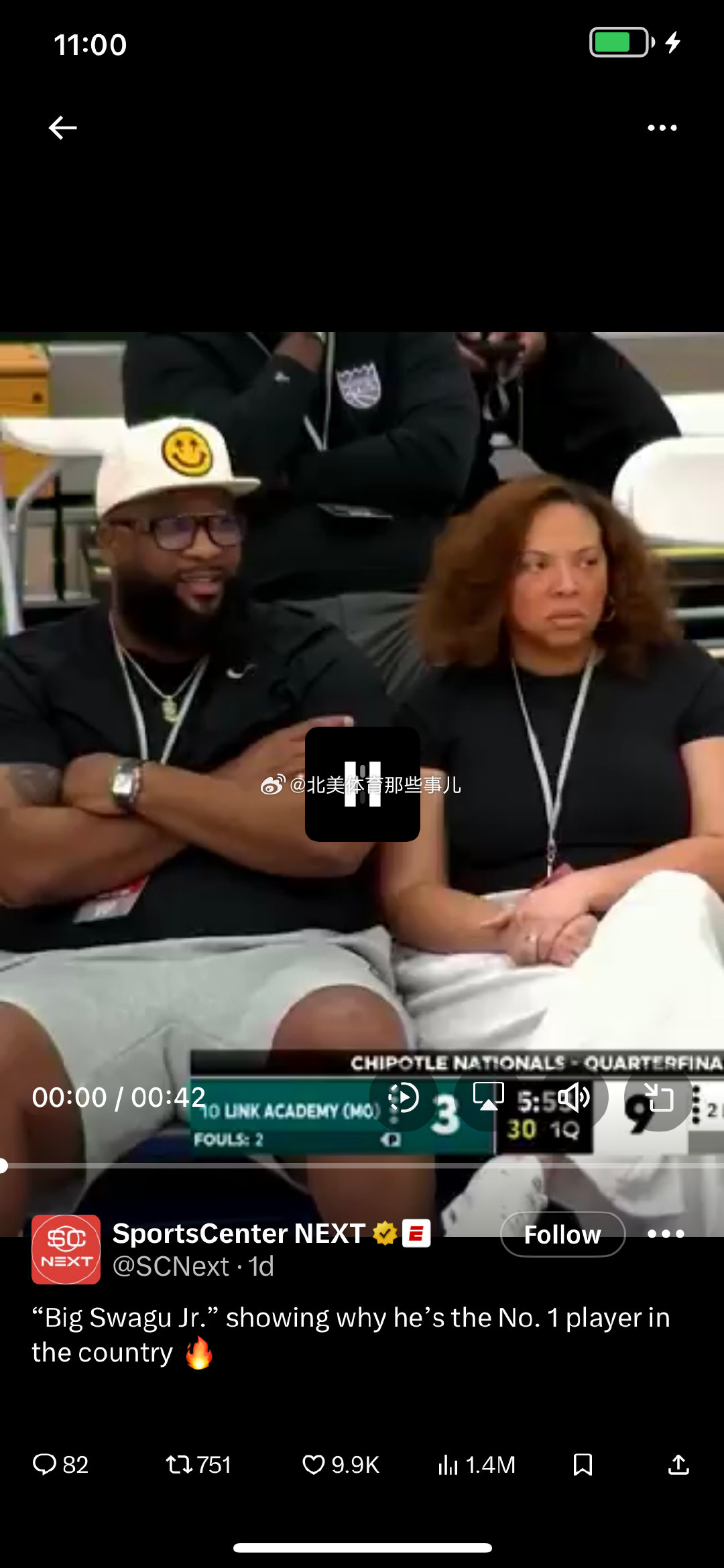 我觉得没有一个五星高中生的家长能有这个压迫感了父亲：MarcusSpears，