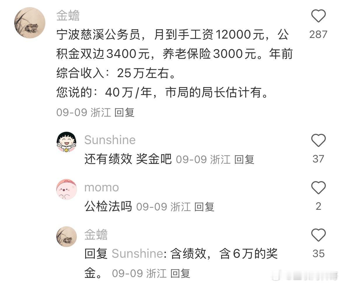 宁波体制内工资待遇这么炸裂！绝对领先90%的人了！​​​