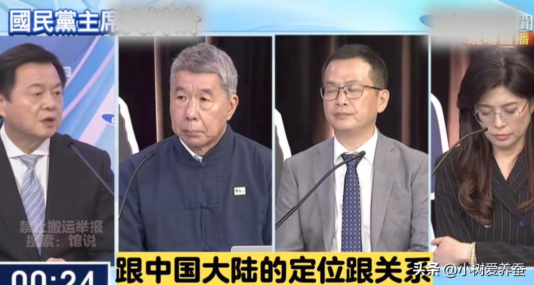 没想到，国民党主席候选人首场辩论最期待的一幕，是来自周锡玮的提问。他的问题，