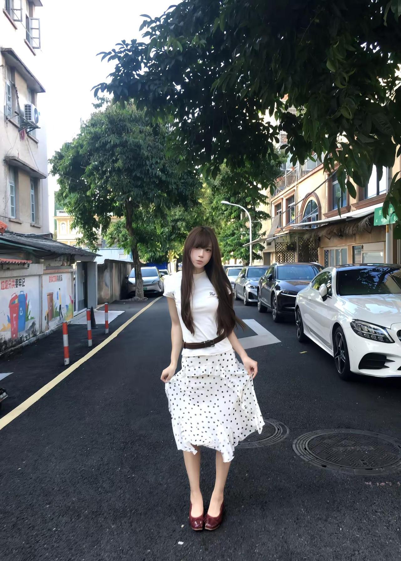 好想对你表白～穿搭波点控夏日穿搭