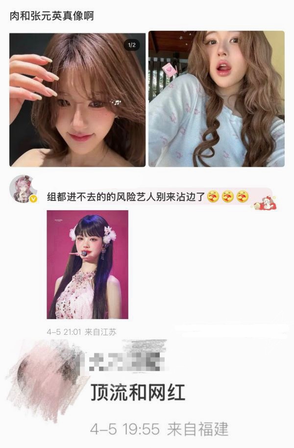 你说张元英和赵露思谁是顶流谁是网红