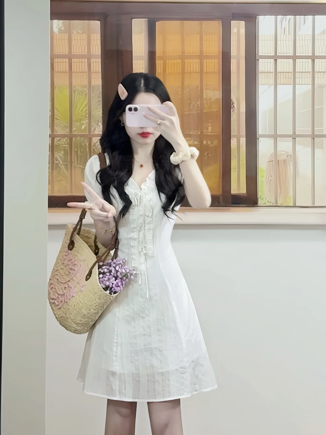 哪个好看姐妹们？🥹图二是自带衬裙的连衣裙！