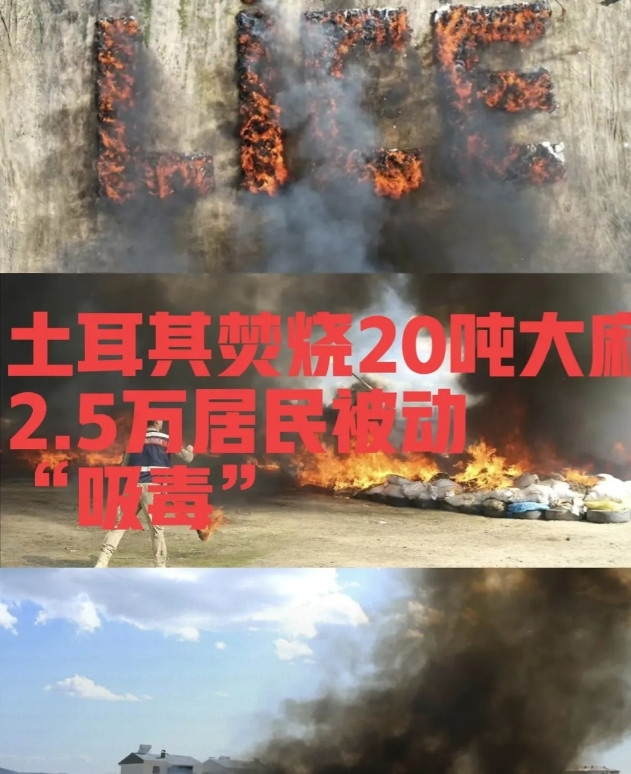 林则徐虎门销烟的含金量还在上升！土耳其警方要处理20吨大麻，竟然直接倒上226