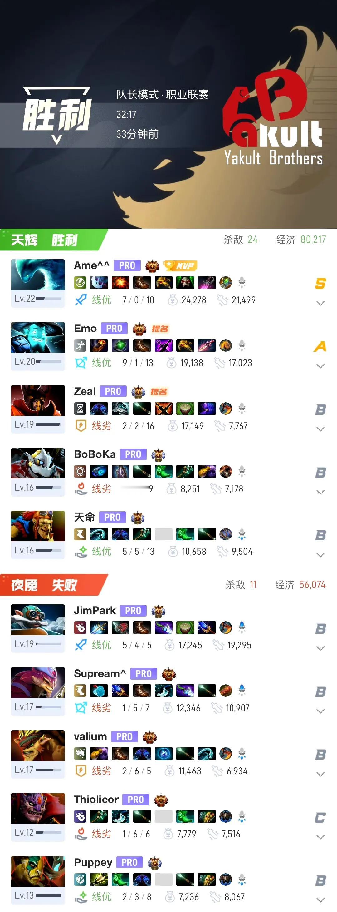 DOTA2:哥哥ame带队暴打吉姆帕克YB1:0Secret裂变宇