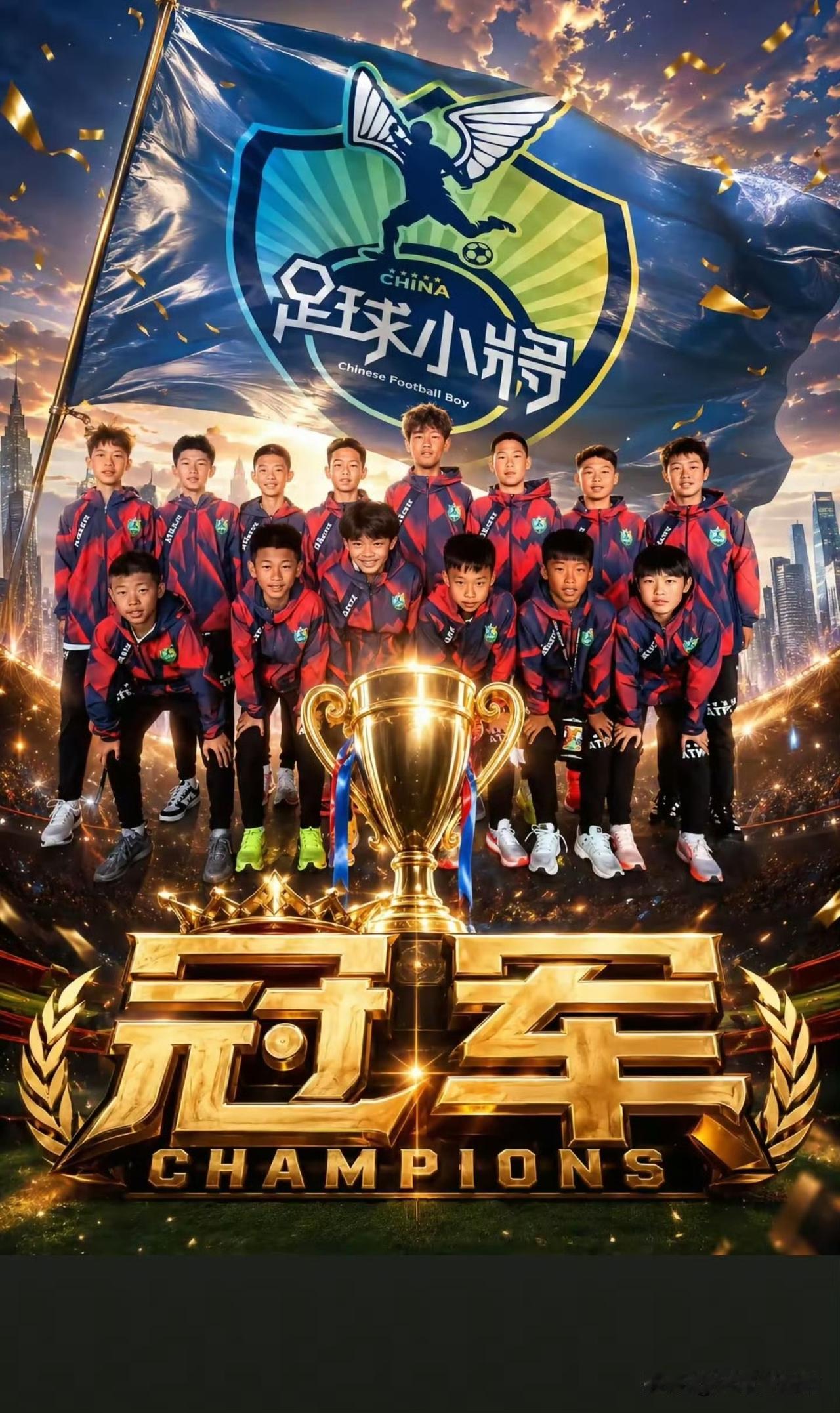 董路的中国足球小将在国外又夺冠了！这次他们参加的是一个集结了欧洲四十多个青训俱乐