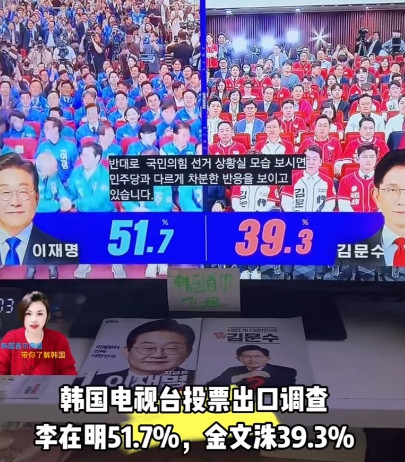 大选结束，互撕开始韩国21届大选终于落下帷幕，共同民主党及其参选