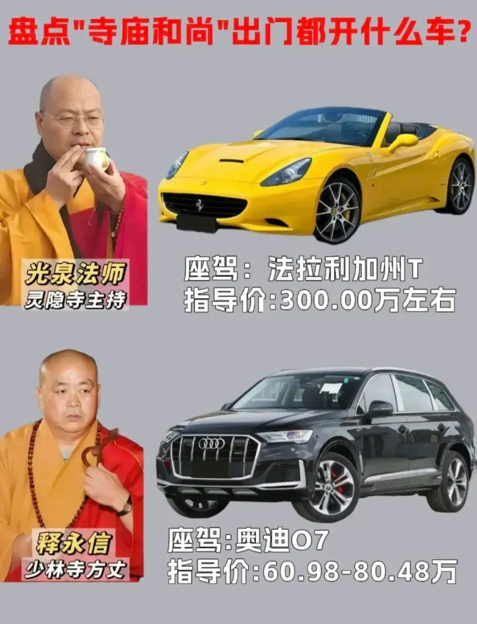 寺庙里的师父们，都以为就少林寺家底厚，其实放眼望去，不少寺庙的“配置”都让人惊掉