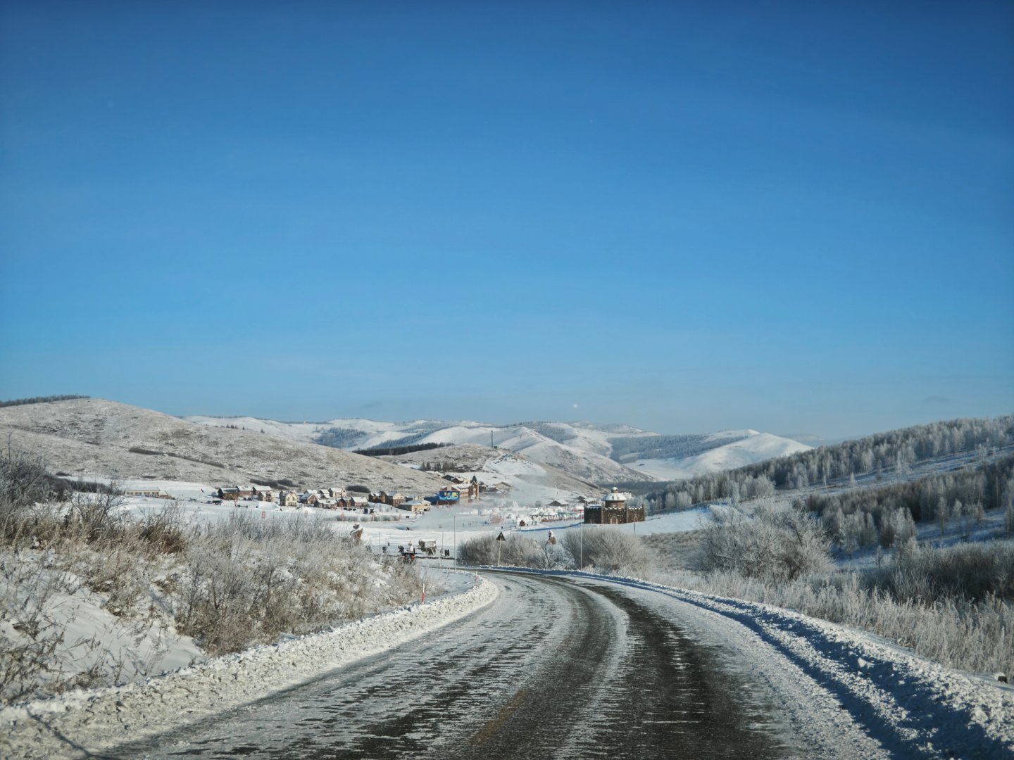 景色宜人牙克石·凤凰山滑雪场