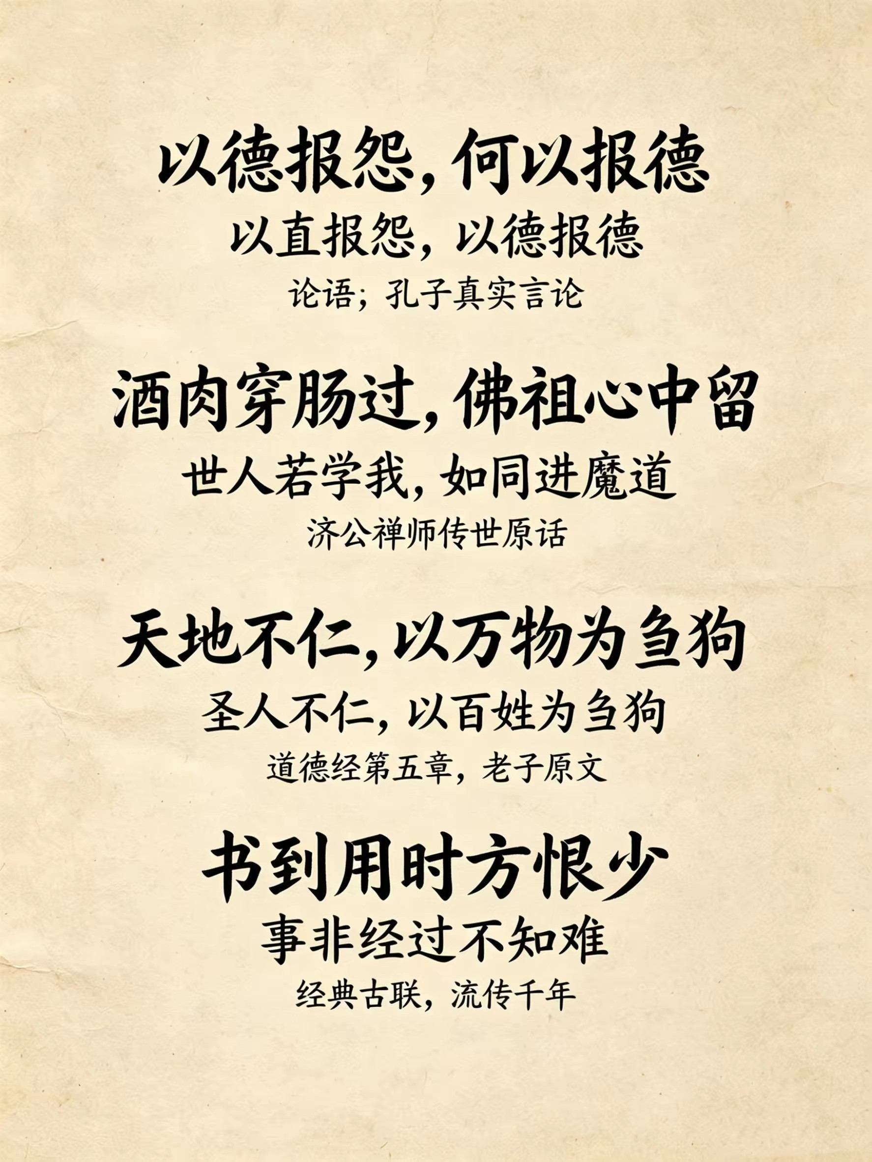 这些民间俗语的下句你都知道哪些？现代网红语录在若干年后，是不是也就成了民间俗语？