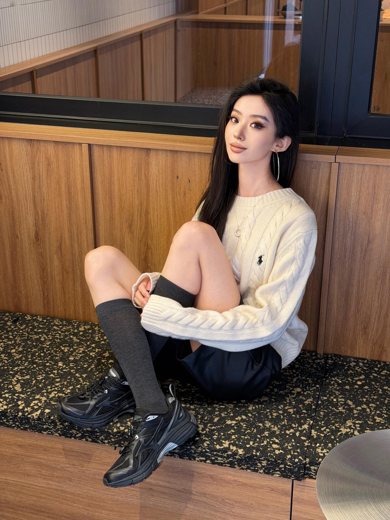 谁懂啊！这双黑武士把酷感焊在脚上了🖤|||哈喽大家👋🏻谁还没被这双美津浓