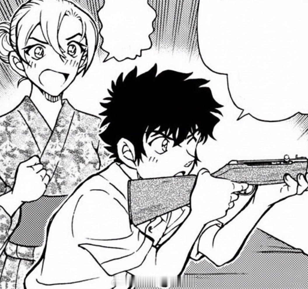 名侦探柯南名侦探柯南漫画1154话图透早期萩原千速松田阵平！