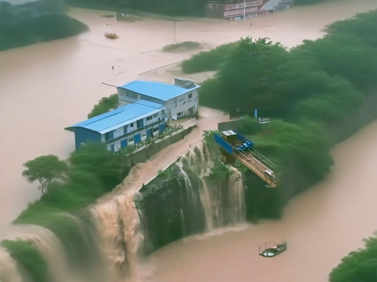 广西贵港2026年7月6日台风暴雨纪实2026年7月6日，受台风“美莎克”残