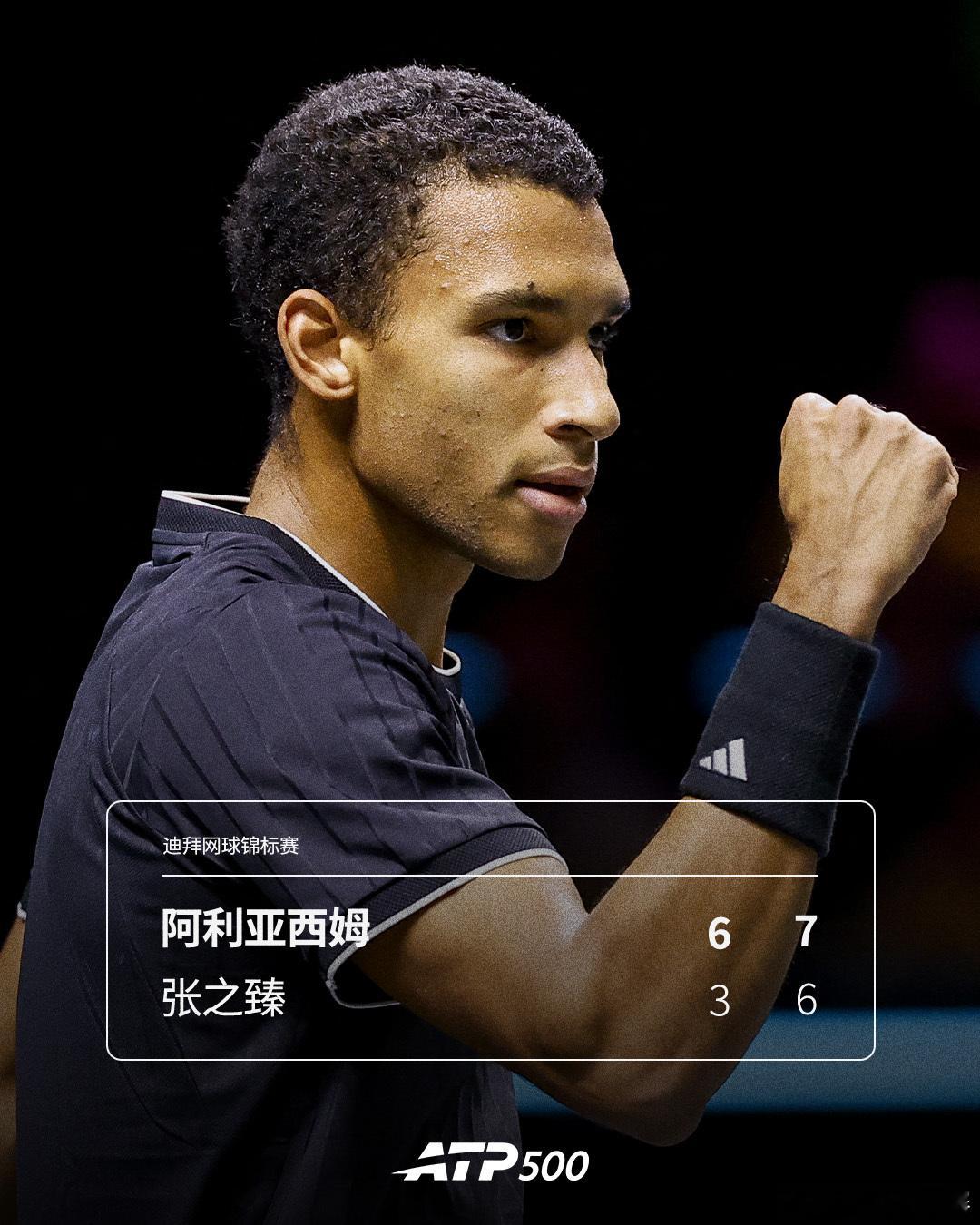 张之臻不敌阿利亚西姆ATP500迪拜网球锦标赛男单首轮，张之臻虽然挽救了五个赛点