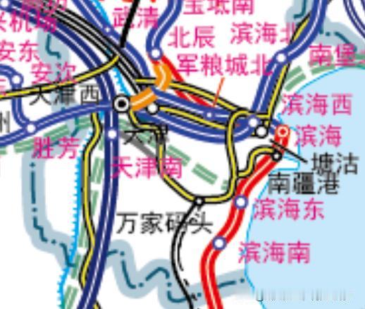 扎心现实！津维高铁原本直连天津西站对接京沪主线，最终被迫改道滨海新区。津潍高铁
