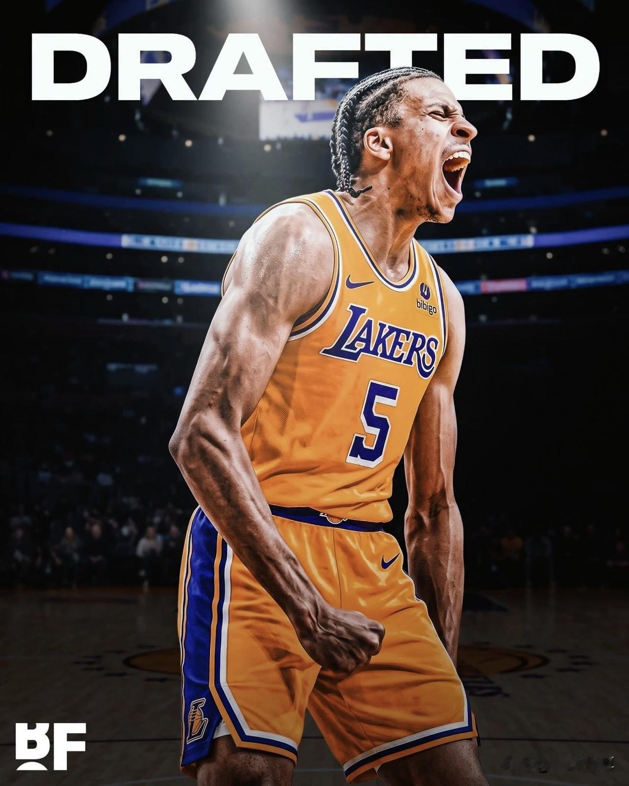 流量堪比状元，湖人24顺位选中故人之子卡梅隆·卡尔！今天NBA选秀大会，湖人