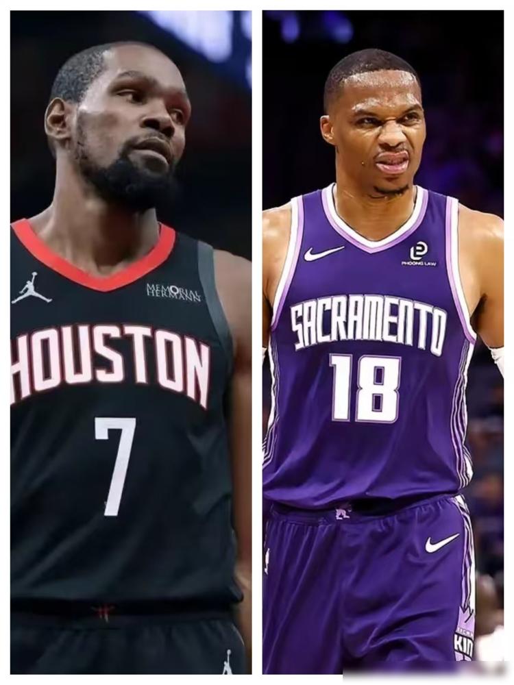 火箭主场121-95大胜国王，杜兰特和威少在场上表现根本不在一个级别！​杜兰