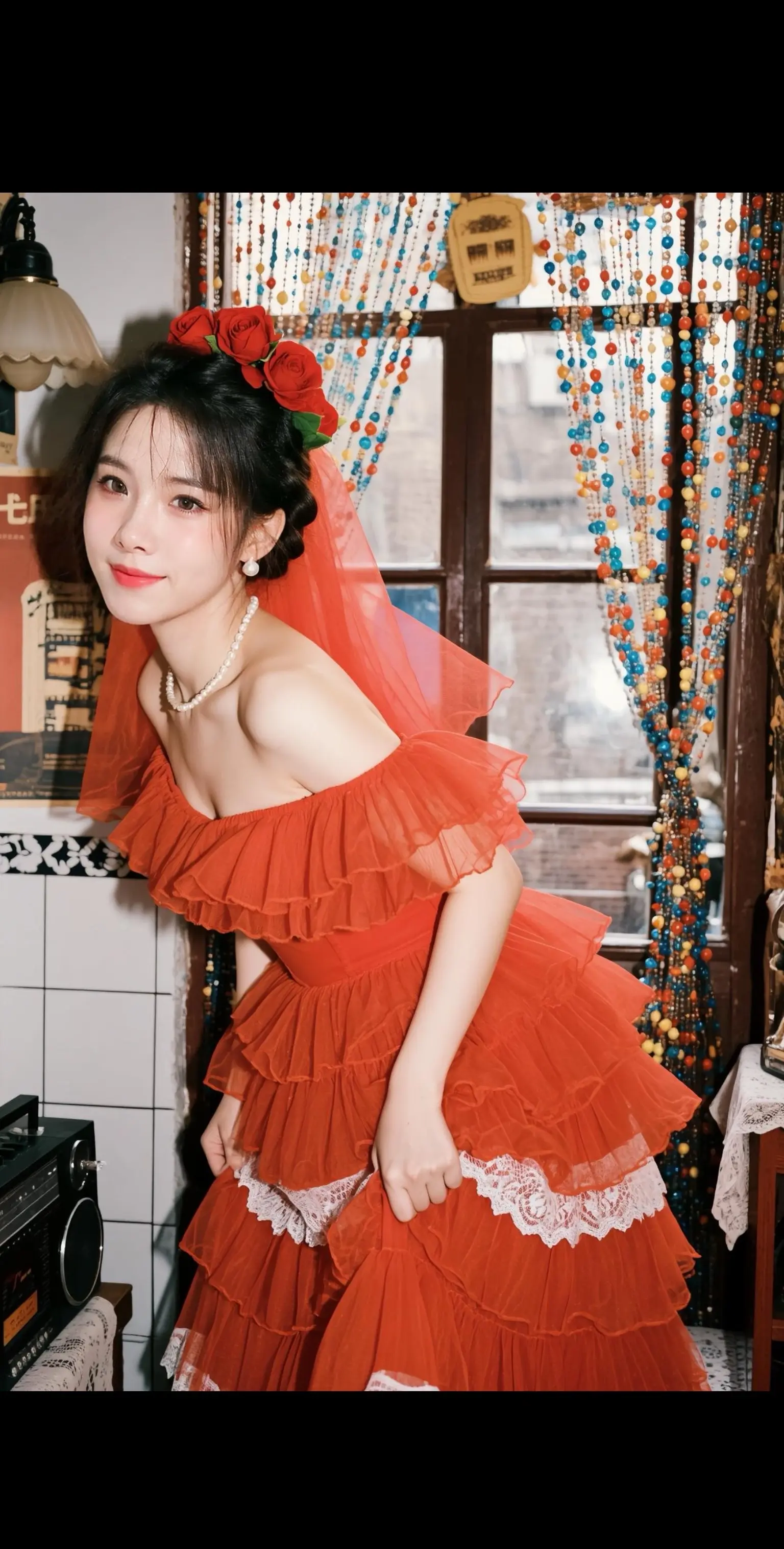 AI90年代港风婚纱写真 ai创作全新升级