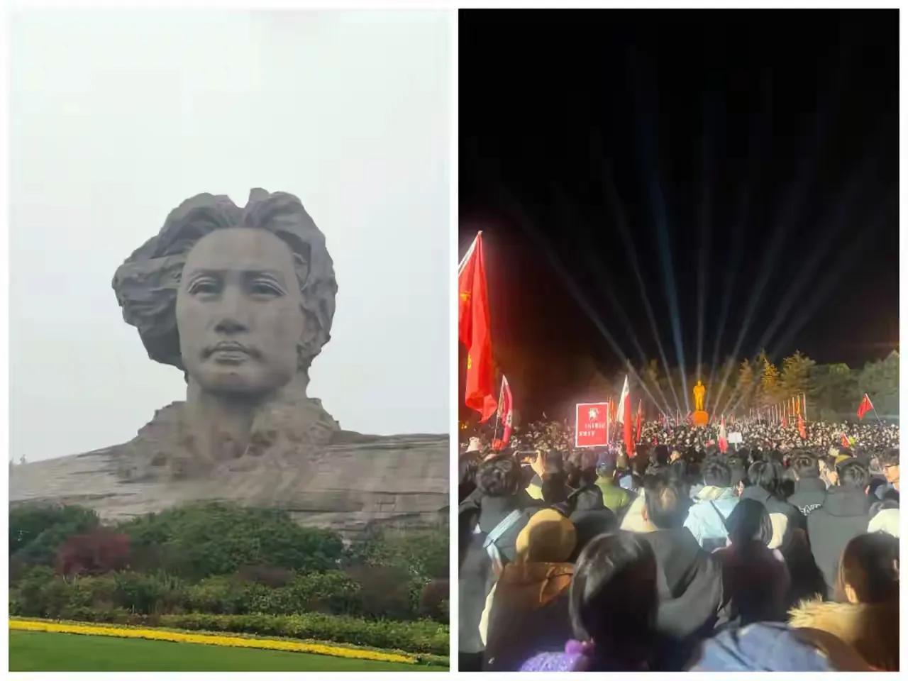 12月26日凌晨的韶山，这阵仗真的看哭了！没有大张旗鼓的组织，没有贴心周到的接送