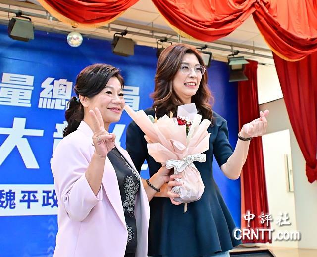 蓝营前议员大赞郑丽文找回党魂：国民党不再被动挨打中国国民党主席郑丽文28日到彰