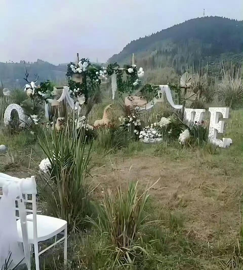 心心念念的西式户外婚礼