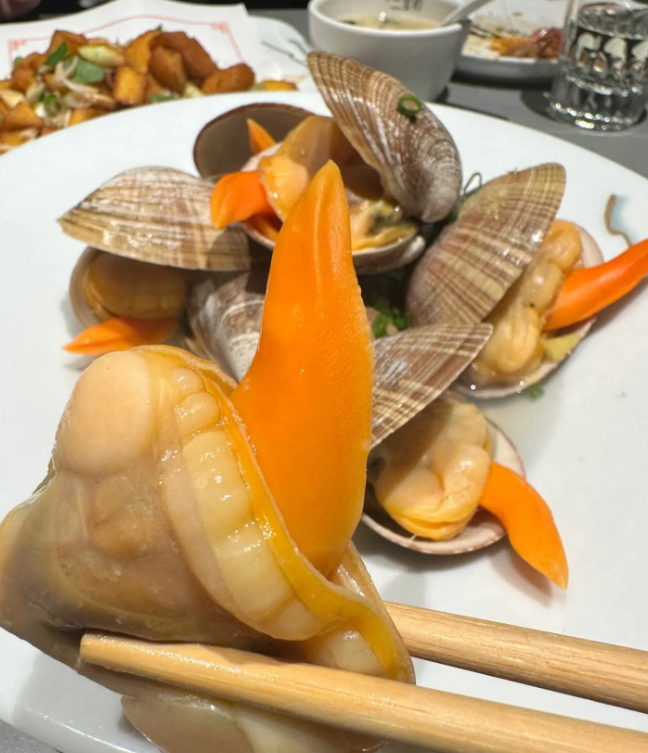 大连海鲜美食真的绝了我一个南方人吃的都不想回去了一吃一个不吱声蒸煮的海鲜