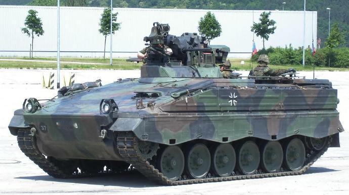 每天认识一件兵器德国“黄鼠狼”步兵战车“黄鼠狼”（Marder）步兵战车是德国