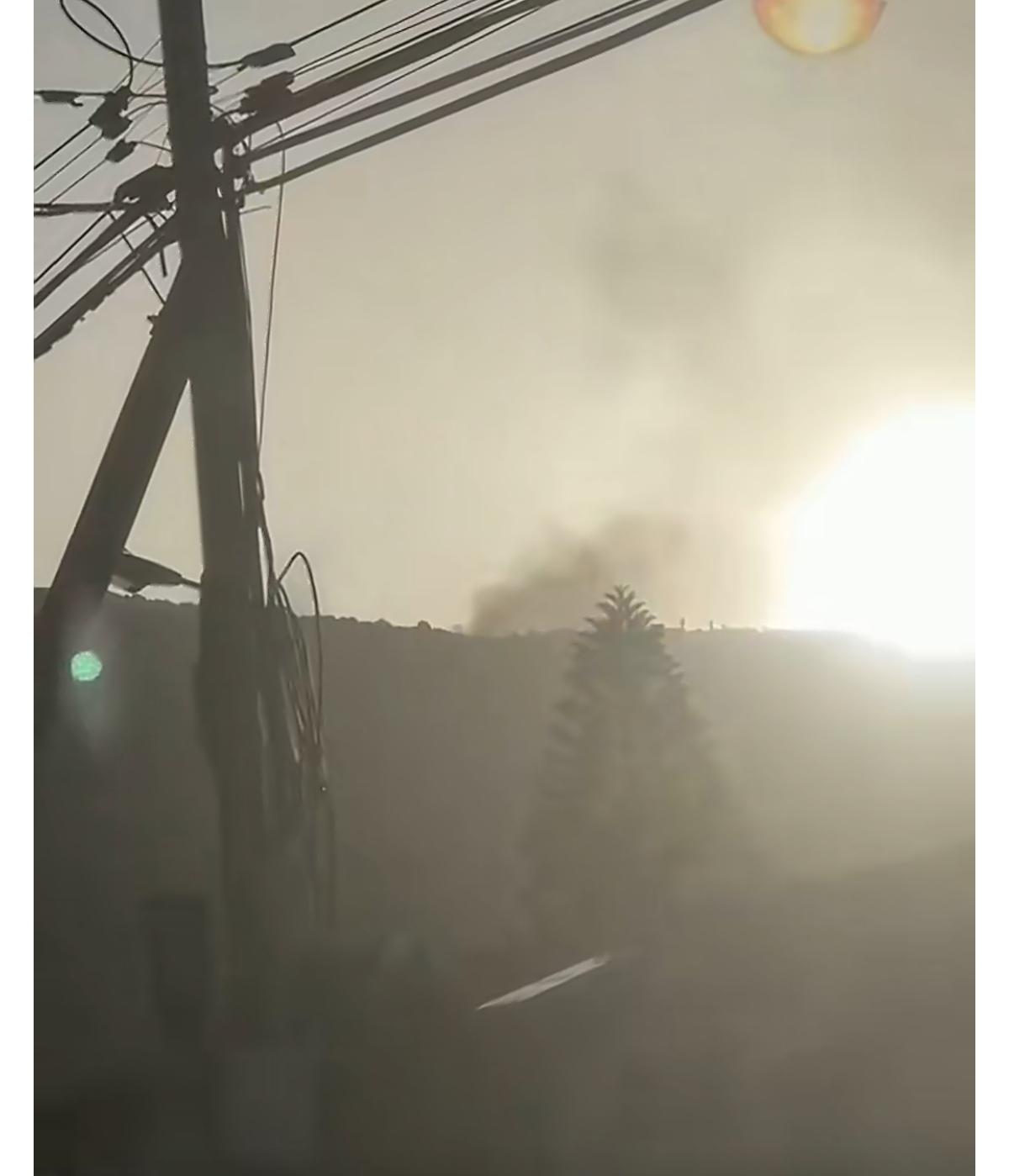 不久之前，黎巴嫩“真主党”轰炸了以色列北部拉米姆山脉地区的一座军事基地，冒出浓烟