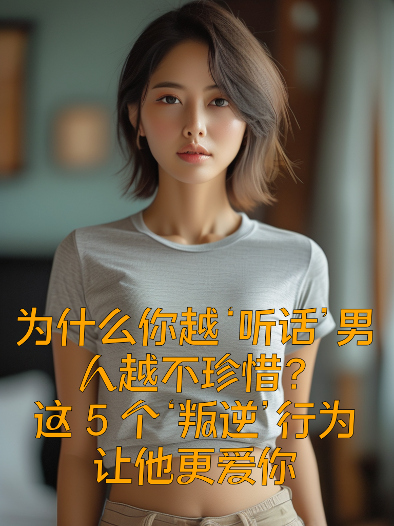 为什么你越‘听话’男人越不珍惜？这5个‘叛逆’行为让他更爱你