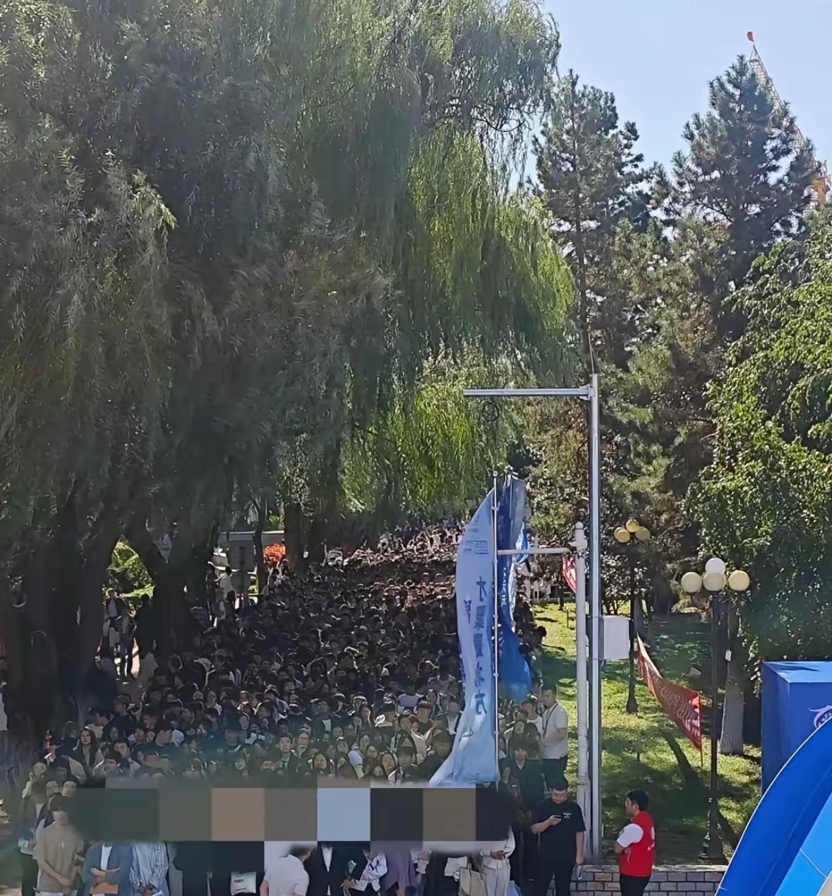 看到10万大学生出现在招聘会上，我已经决定不让小孩子非得就要读大学了！如果确实