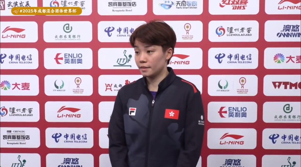 杜凯琹赛后采访：我们不是顶尖球队特别团结港队8:2埃及队的赛后采访，杜凯琹