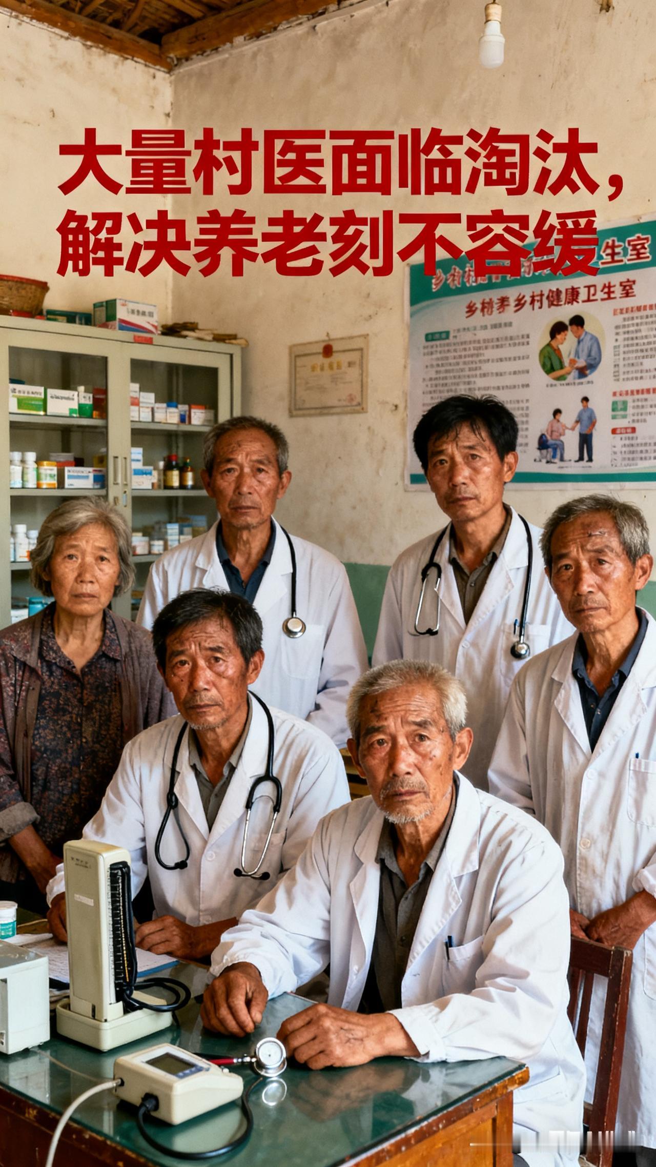 大量村医面临淘汰，解决养老刻不容缓在广袤的乡村大地，村医是守护村民健康的“