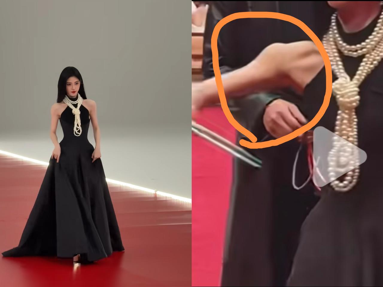 这也太尴尬了，不仅观众参加星光大赏的观众看到了，全国网友也看到了，鞠婧祎