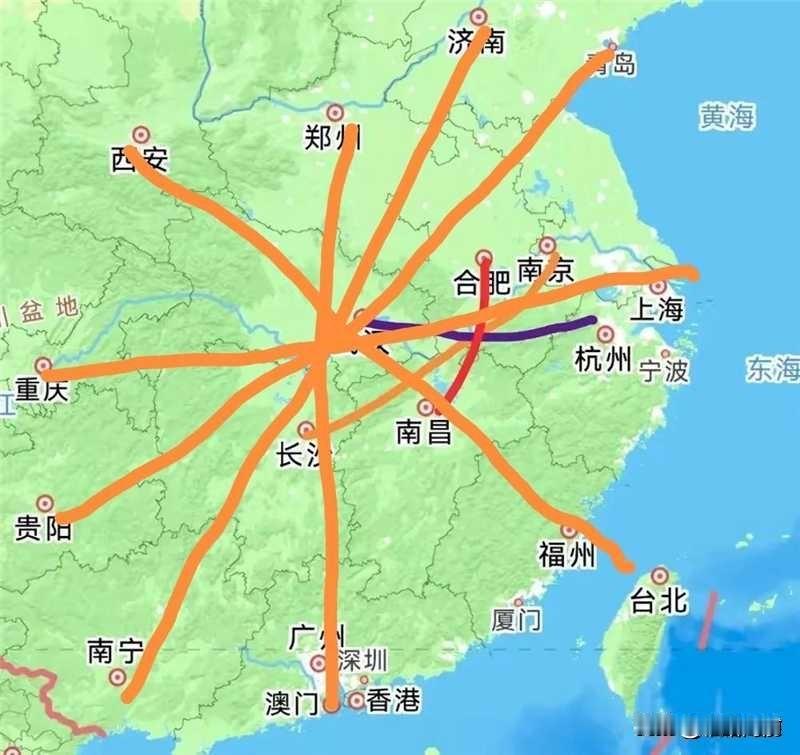 新发现，这个地方有可能将来是发展空间最大的地方，如果你不信，你可以从重庆画一条直