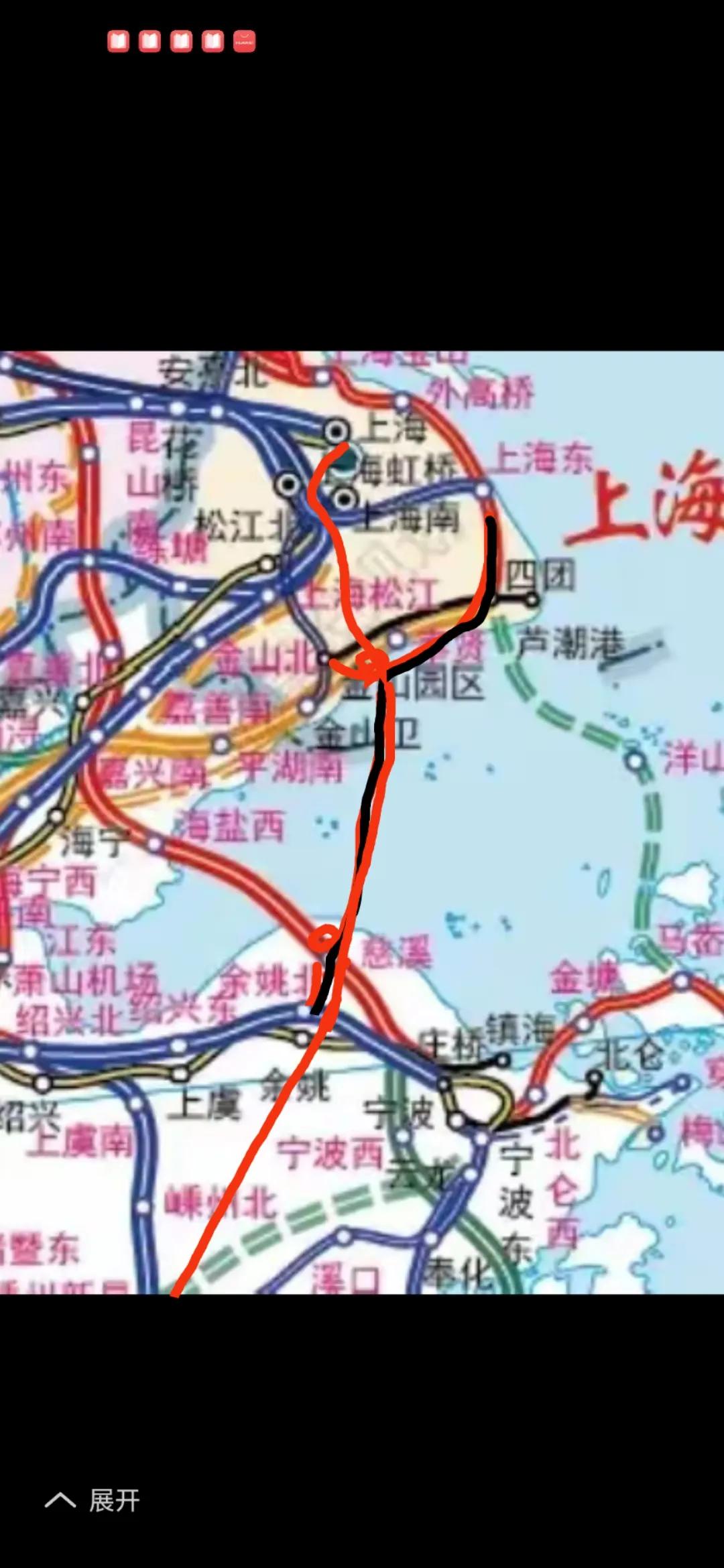 长三角最后沪甬高铁和高速公路建设，期待早日开工建设。预计慈溪到上海东站25分钟