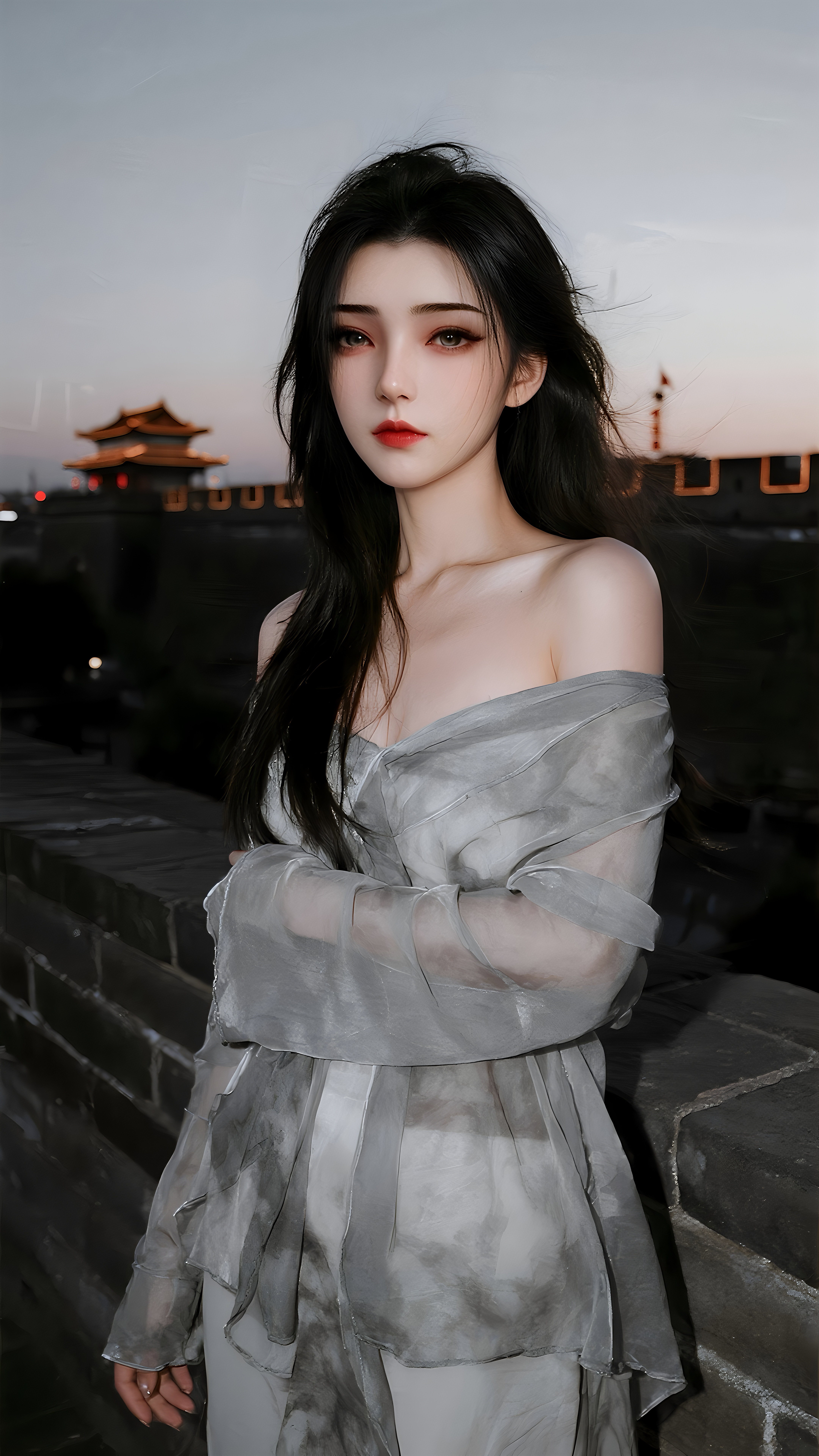 国漫女神陆雪琪超性感美图：遇见她如春水映梨花，只为她袖手天下！