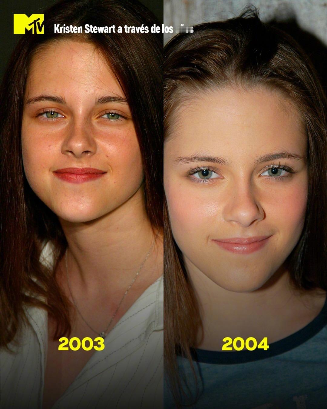 迎来36岁生日的克里斯汀·斯图尔特（KristenStewart）近24年的容